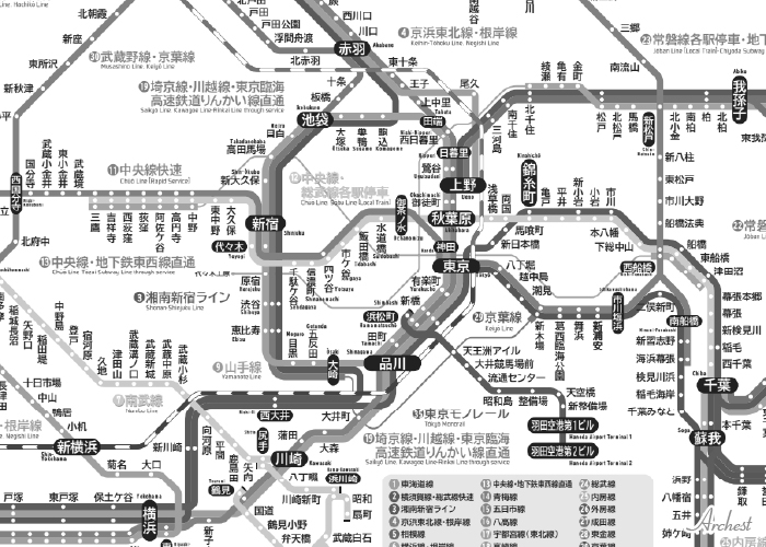元社会科教員が伝授！鉄道路線図の覚え方 ~東京編~