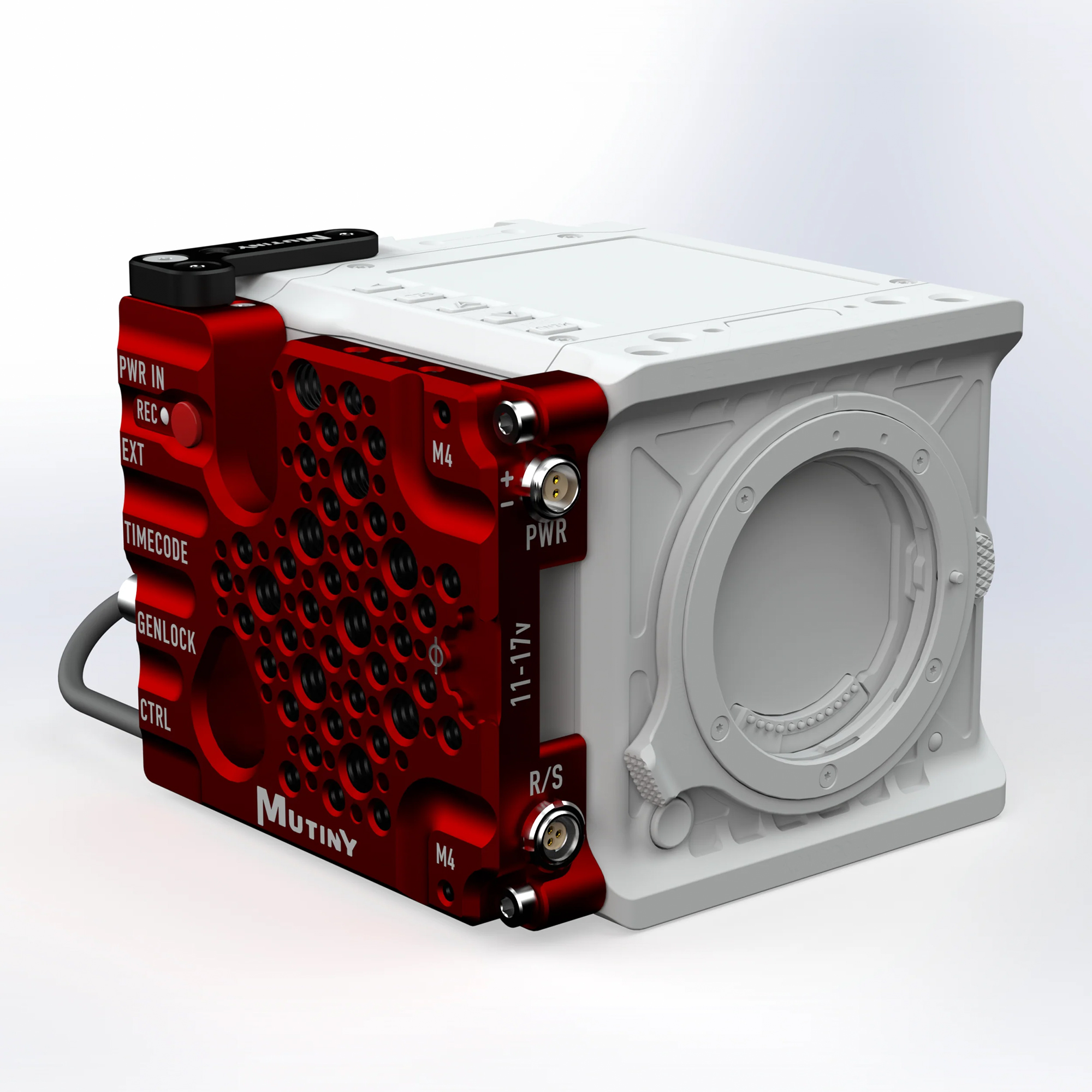 MUTINY X/SIDE IO Plate for RED KOMODO-X Available for Pre-Order