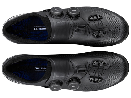 シマノ RC9（SH-RC902）ブラック SPD-SL ロードシューズ【ワイド