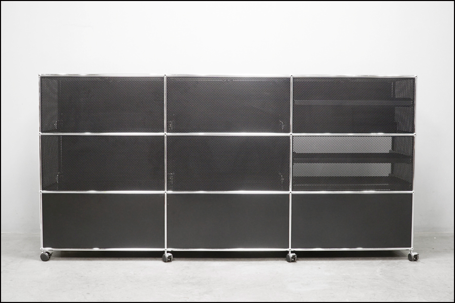 USM Haller system (ハラー) 3段 3列 キャビネット サイドボード