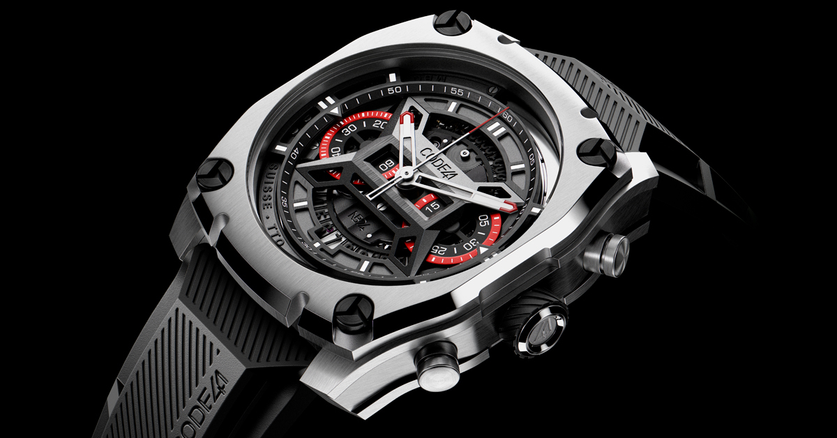 The CODE41 NB24 Chronograph With Dial-Side Peripheral Rotor Is