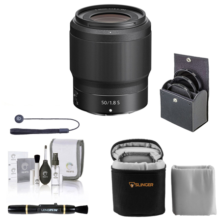 Nikon NIKKOR Z 50mm f/1.8 S Lens with Essentials Kit 20083 EK