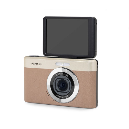 Kodak PIXPRO C1 Friendly Zoom 13MP Full HD Digital Camera Brown C1-BN