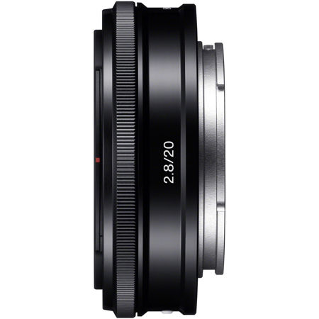 Sony E 20mm f/2.8 Lens for Sony E, Black SEL20F28B