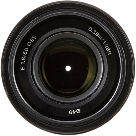 Sony E 50mm f/1.8 OSS Lens for Sony E, Black SEL50F18/B