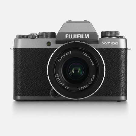 TTArtisan 23mm f/1.4 Lens for Fujifilm X, Black/Silver A35BS-X