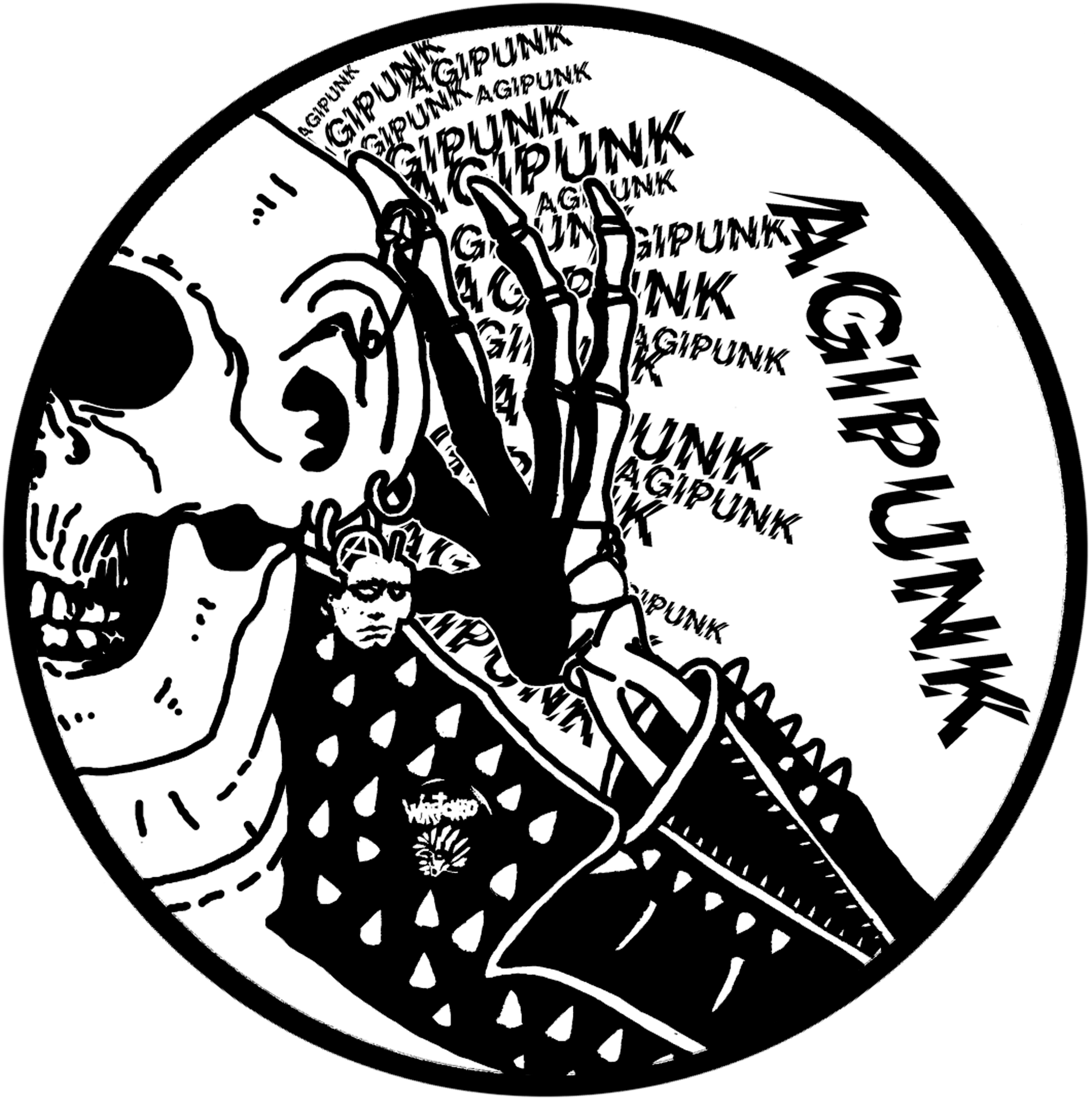 POISON ARTS – Kick Rock – LP (Puke N Vomit Records) – Agipunk