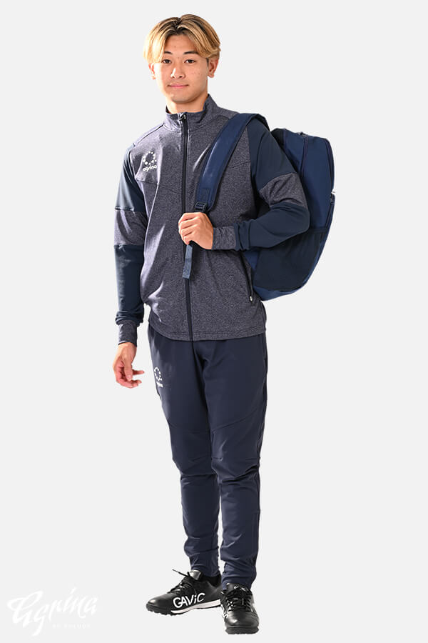 ドゥラブルスタンドカラートレーニングジャケット Navy｜スポーツ