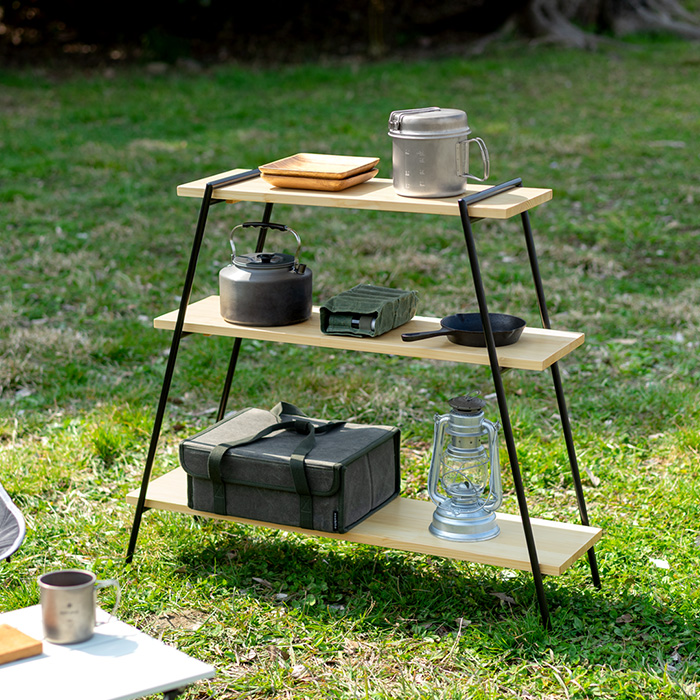 アイアンレッグオープンラック Travis(トラヴィス) 2段タイプ | 家具