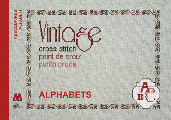Vintage Cross Stitch – ALPHABETS – Ajisai Press
