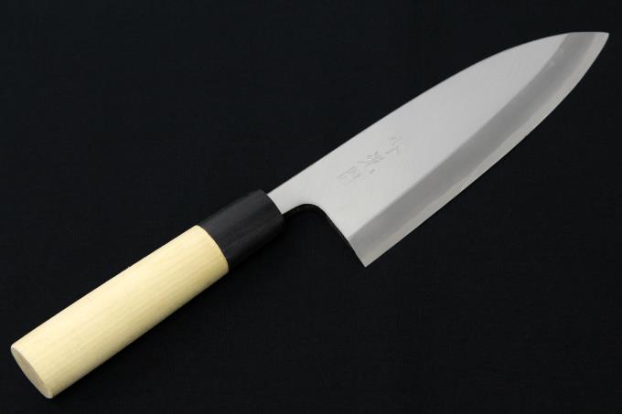 別打 出刃包丁 五寸半 霞 水牛朴丸型柄 【O757】 | 竹晃 | 包丁-アキバ流通