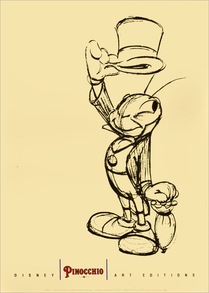 ウォルト・ディズニー ポスター クリケット A3067|アート＆フレーム|絵