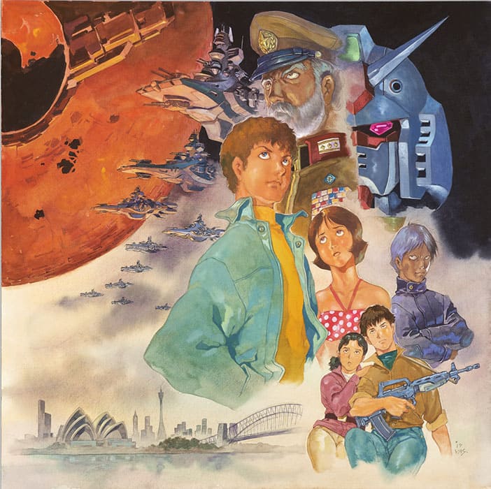 描く人、安彦良和 | 新潟県立近代美術館 | 美術館・展覧会情報サイト