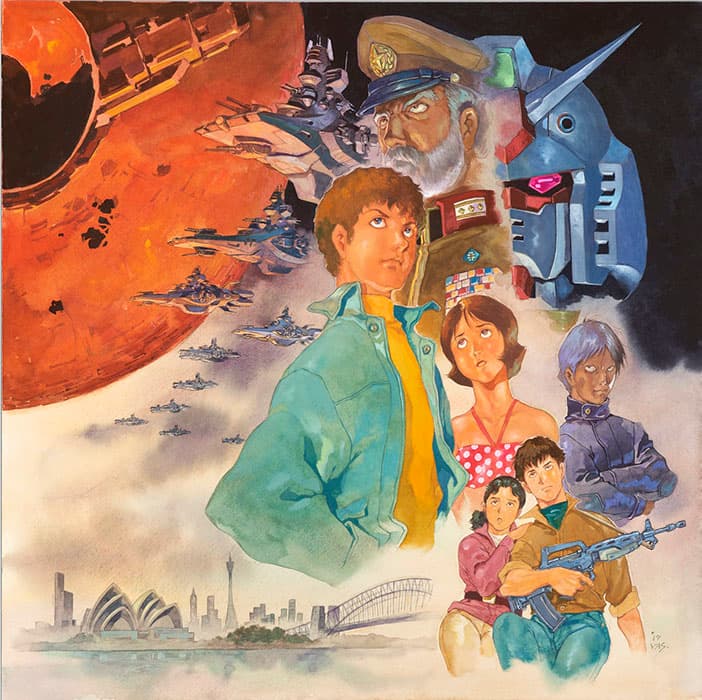 描く人、安彦良和 | 青森県立美術館 | 美術館・展覧会情報サイト