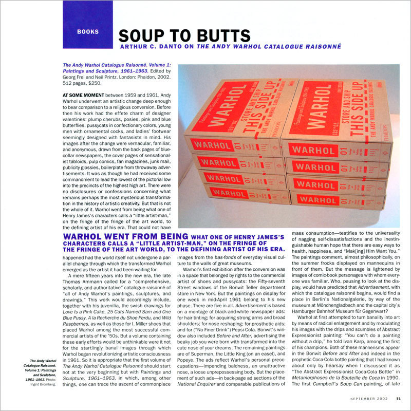 The Andy Warhol Catalogue Raisonné