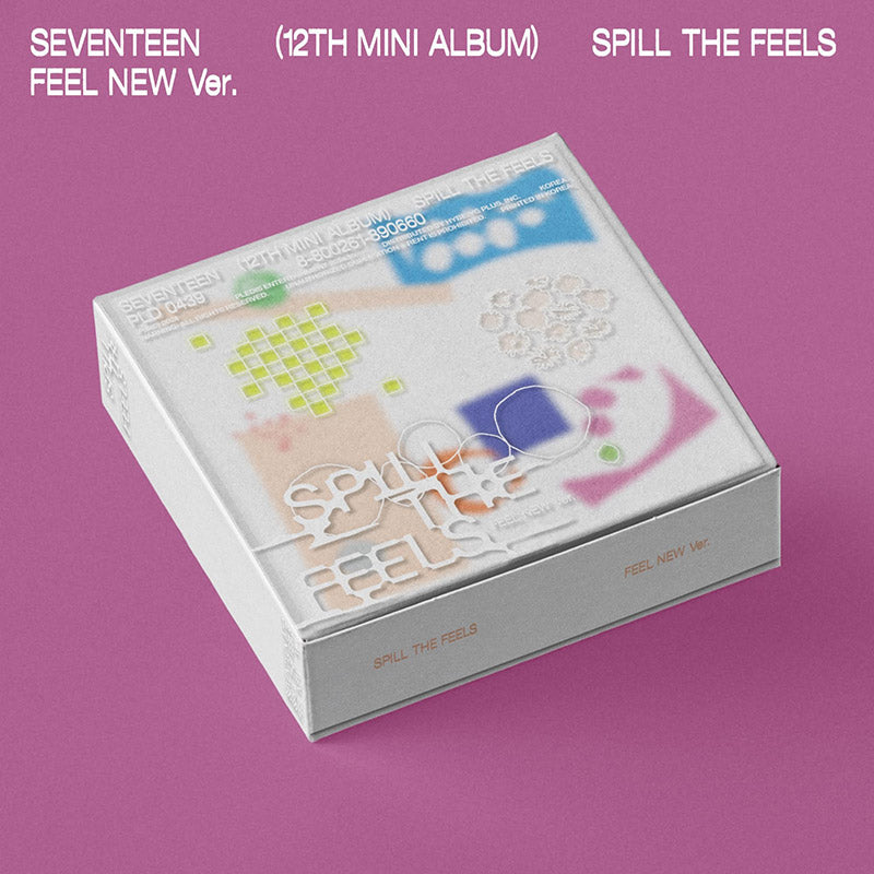 SEVENTEEN - 12th Mini Album 'SPILL THE FEELS' Standard Ver