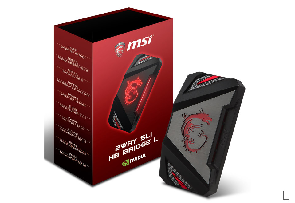 2WAY SLI HB BRIDGEシリーズ | MSI SLI HBブリッジ | 株式会社アスク