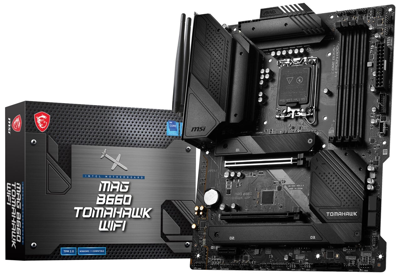 MAG B660 TOMAHAWK WIFI | MSI マザーボード Intel B660チップセット