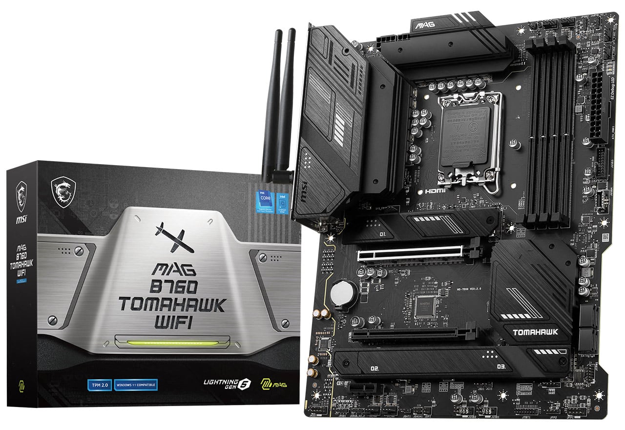 MAG B760 TOMAHAWK WIFI | MSI マザーボード Intel B760チップセット