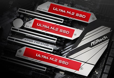 X299 Creator | ASRock マザーボード Intel X299チップセット | 株式