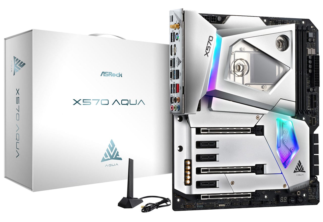X570 AQUA | ASRock マザーボード AMD X570チップセット | 株式会社アスク