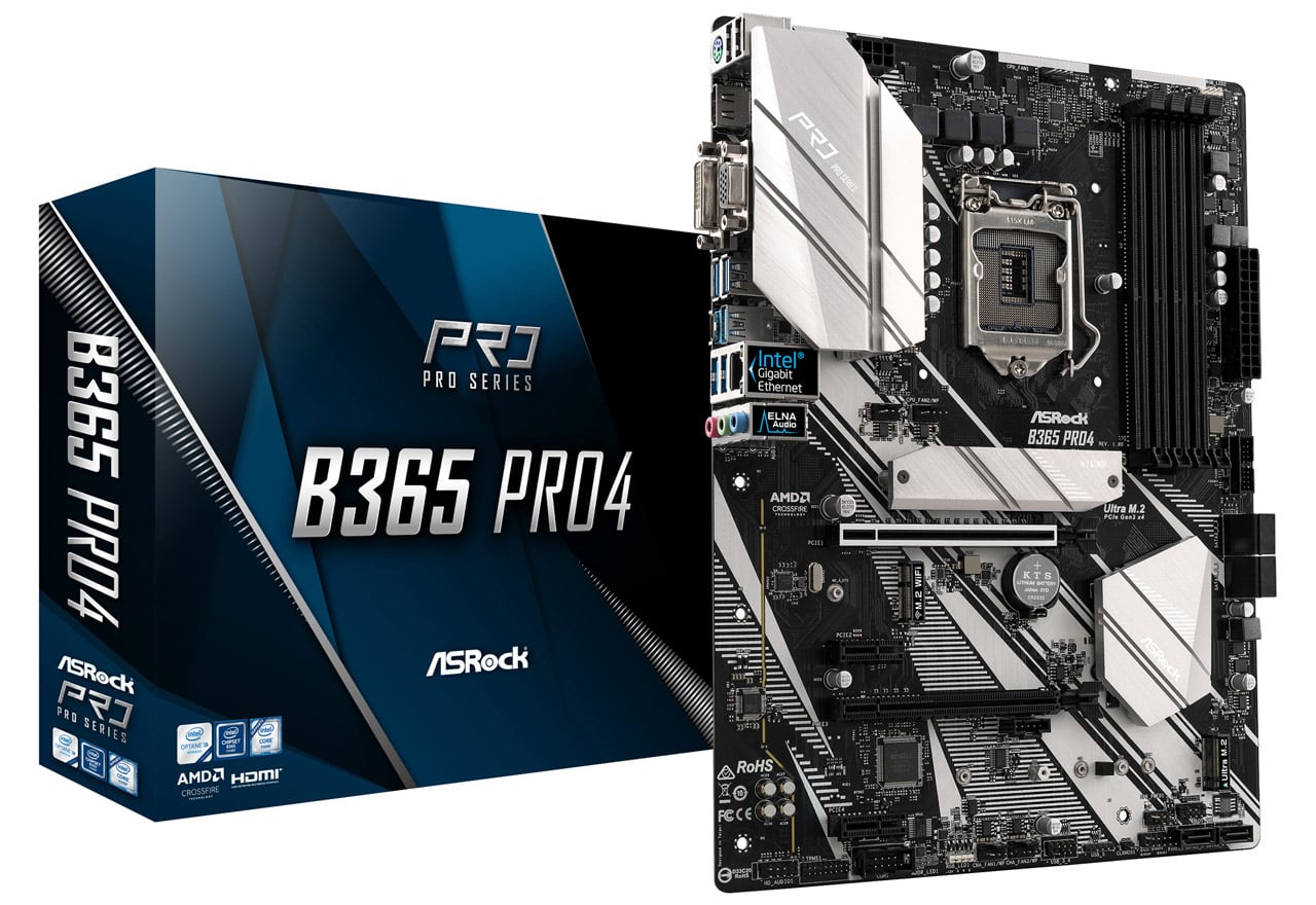 B365 Pro4 | ASRock マザーボード Intel B365チップセット | 株式会社