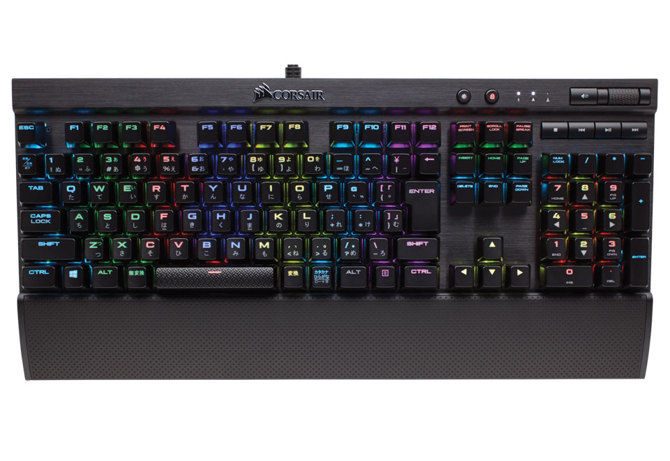 K70 LUX RGBシリーズ | CORSAIR ゲーミングキーボード | 株式会社アスク
