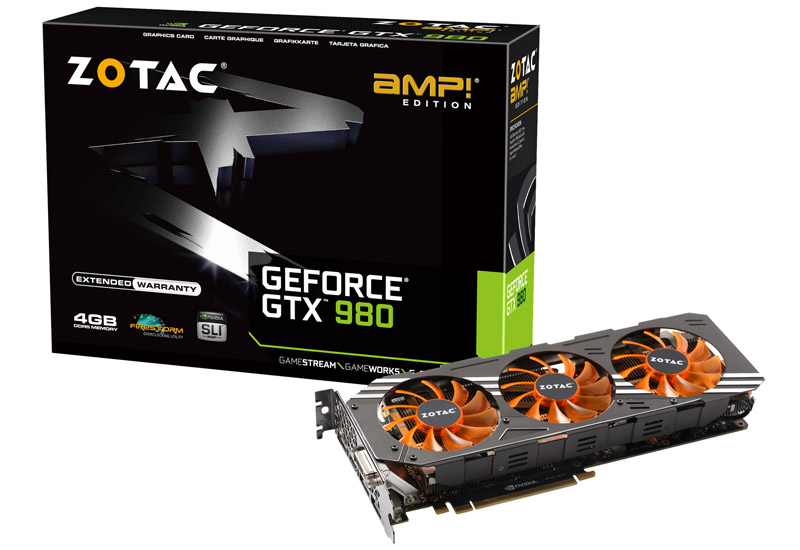 ZOTAC GeForce GTX 980 AMP Edition | ZOTAC NVIDIA グラフィック
