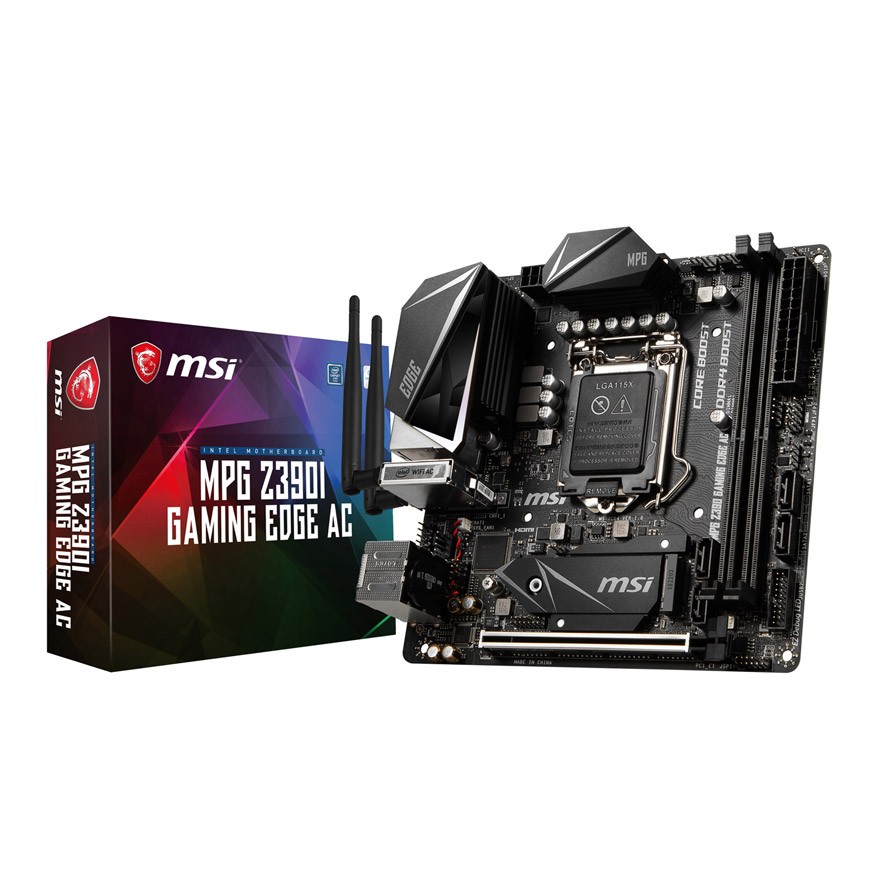 MPG Z390I GAMING EDGE AC | MSI マザーボード Intel Z390チップセット