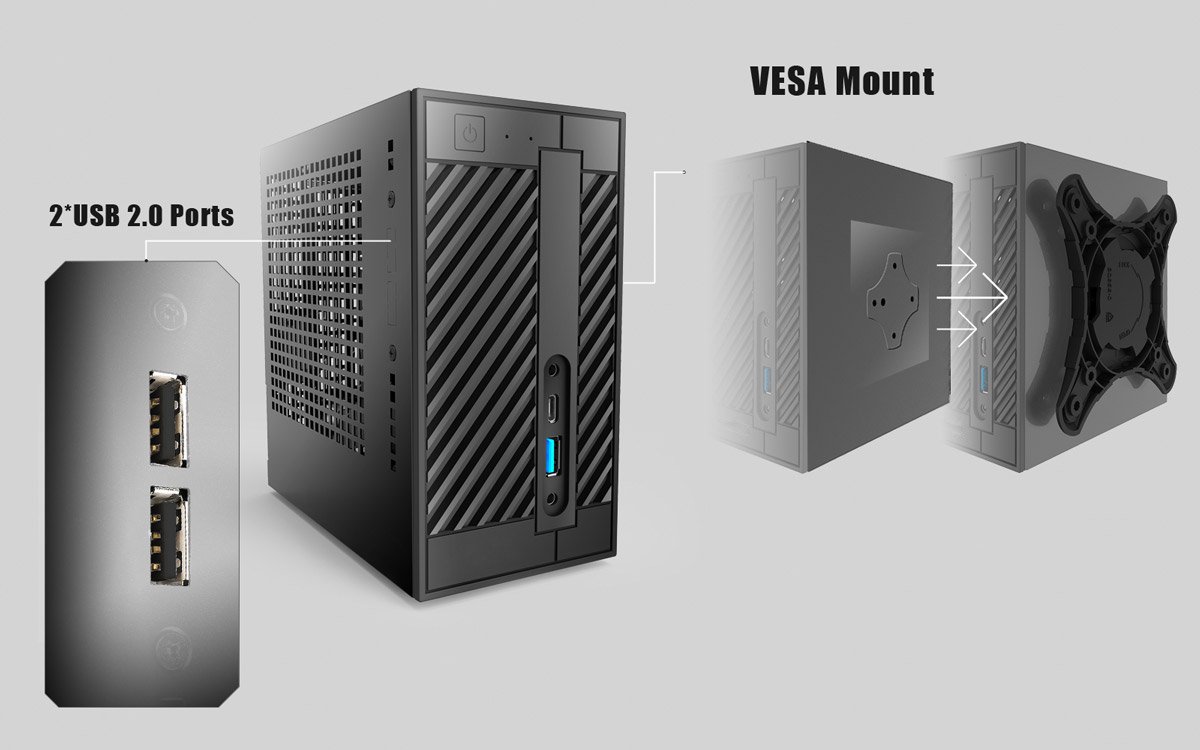 Desk Mini 110/B/BB CPUメモリ付き Desk Mini 110/B/BB | ASRock(アスロック) Intel® H110 MiniSTX