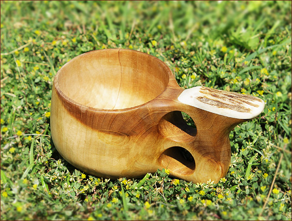 Koivumaa コイヴマー｜ククサ(kuksa) ｜2つ穴ハンドル 190cc【北欧雑貨