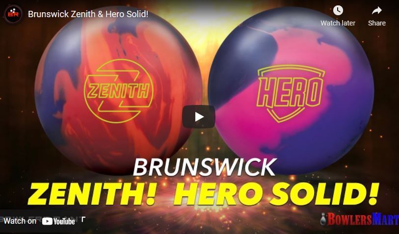 Brunswick Zenith Bowling Ball + FREE SHIPPING - BowlersMart.com