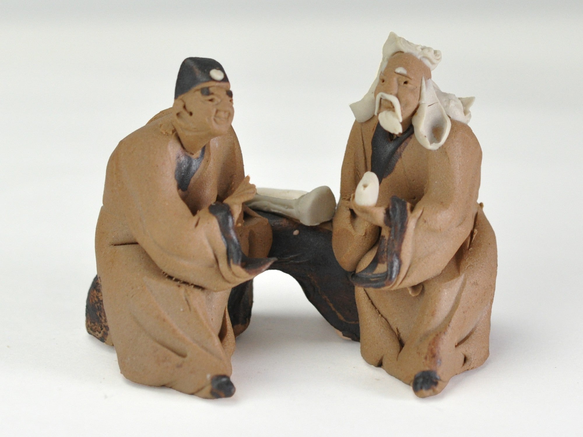 陶器の置物 フィギュア 仙人の語らいの販売｜盆栽妙 – 盆栽妙 本店