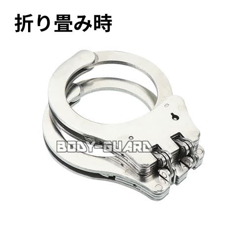 ステンレスカフ ダブルチェーン ダブルロック【ゆうパケット対応