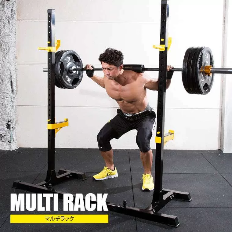 マルチラックセット ラバーバーベルセット TM085SET｜BODYMAKER