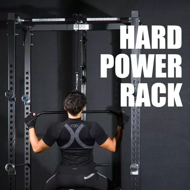 ハードパワーラック ブラック×イエロー TM121BKYE｜BODYMAKER（ボディ