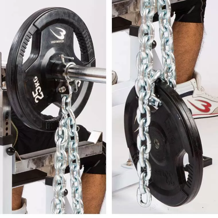 トレーニングチェーン2 （8KG 2本セット） TG314800｜BODYMAKER