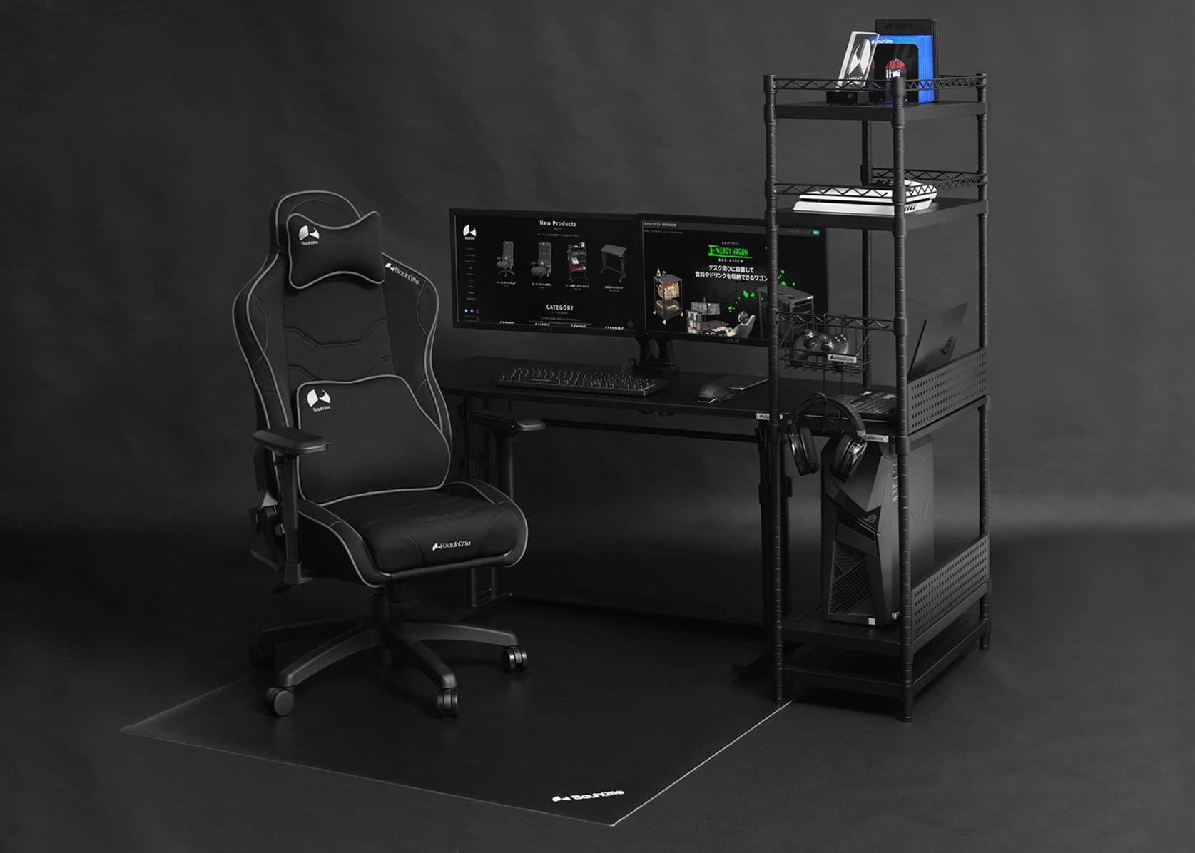 デスクサイドラック BHS-600SM / 700SM | Bauhütte®