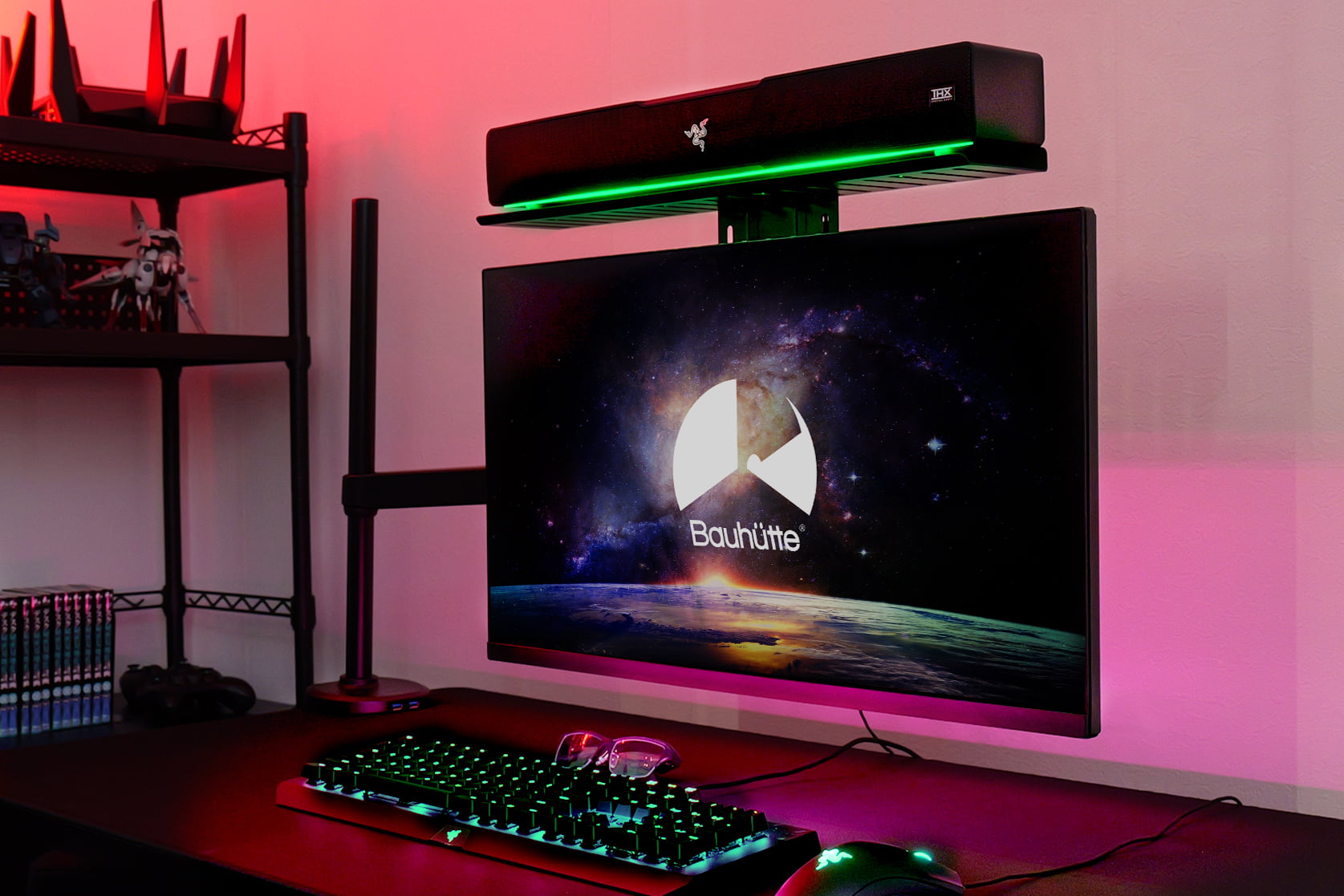 ディスプレイボード「ステーブル・モニターラック」 BHP-MR50 | Bauhütte®