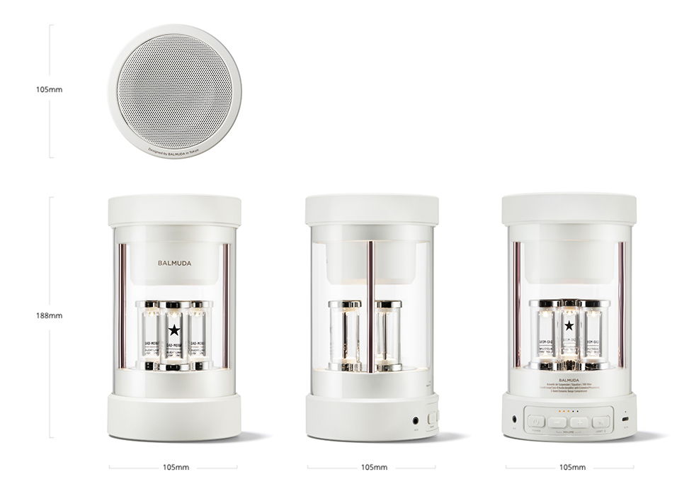 スペック | BALMUDA The Speaker | BALMUDA（バルミューダ）公式サイト