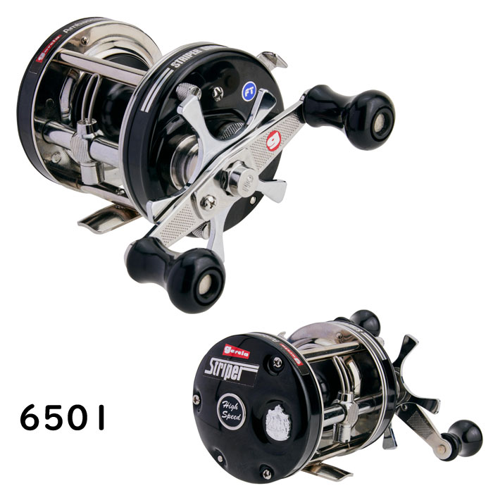 アブガルシア アンバサダー 6500/6501 ストライパーブラック - 【バス