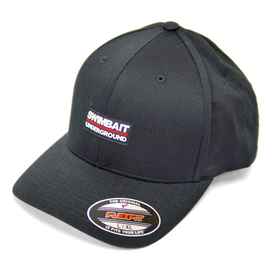 Swimbait Underground SU Logo Lockup Flex Fit Hat - 【Bass Trout