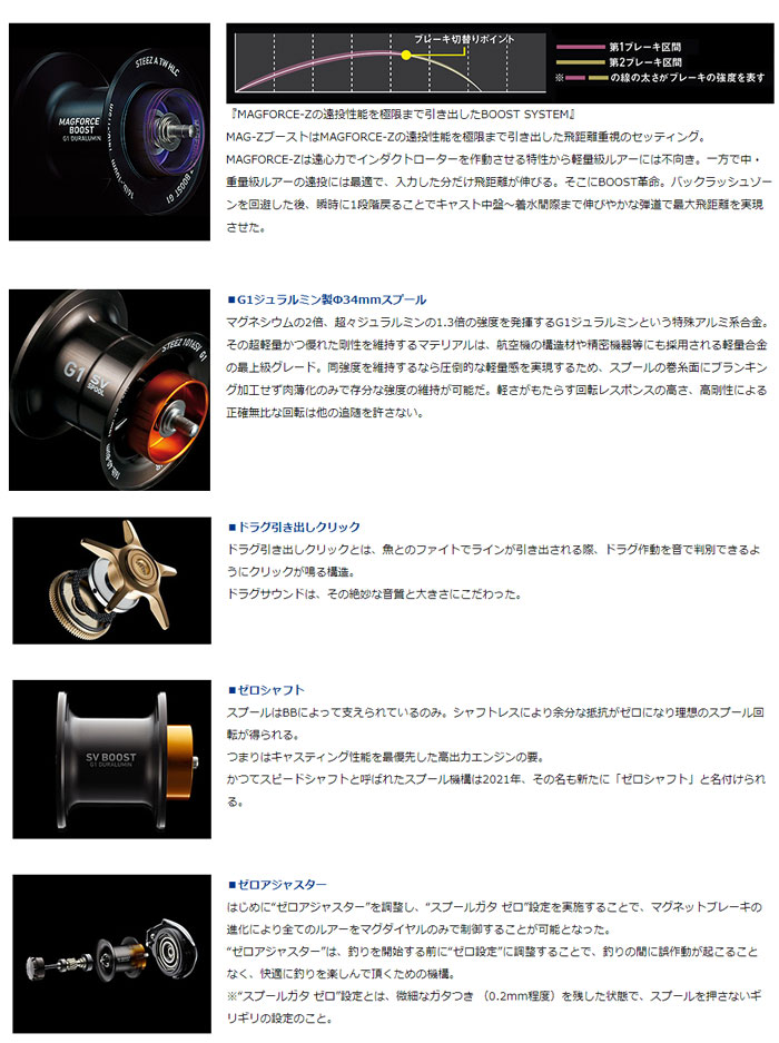 ダイワ 23スティーズA2 TW 1000H/1000HL - 【バス・トラウト・ソルトの