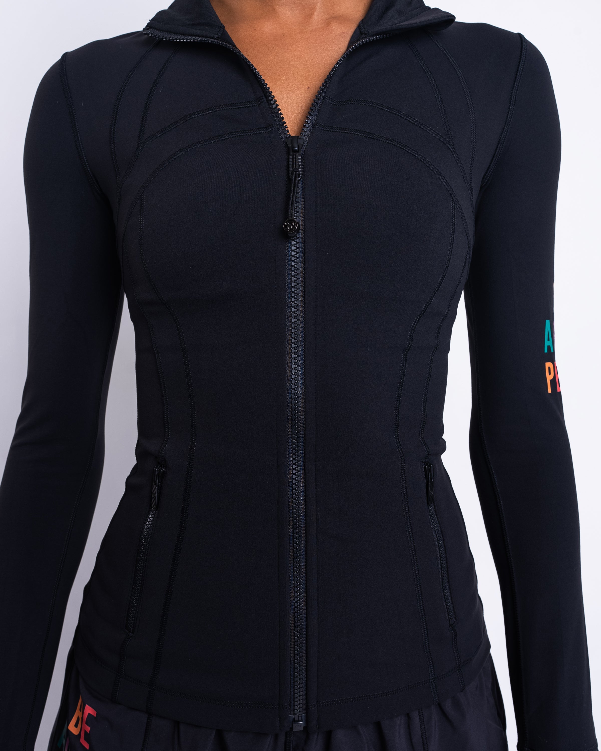 Define Jacket Luon - Black - lululemon // BE A GOOD PERSON *Pre