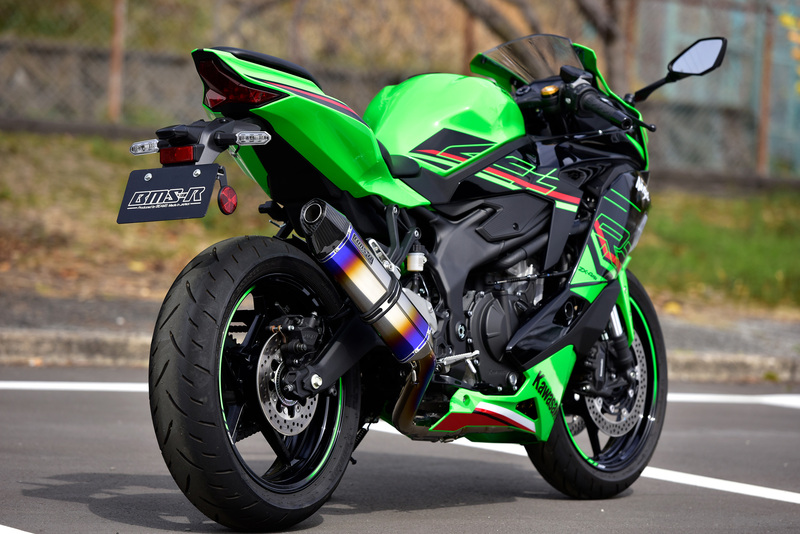 CORSA-EVOⅡ ヒートチタン フルエキゾースト：ZX-4RR / ZX-4R SE：2023