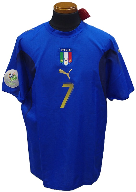 希少90sイタリア代表デルピエロSPモデル10番サッカーゲームシャツ