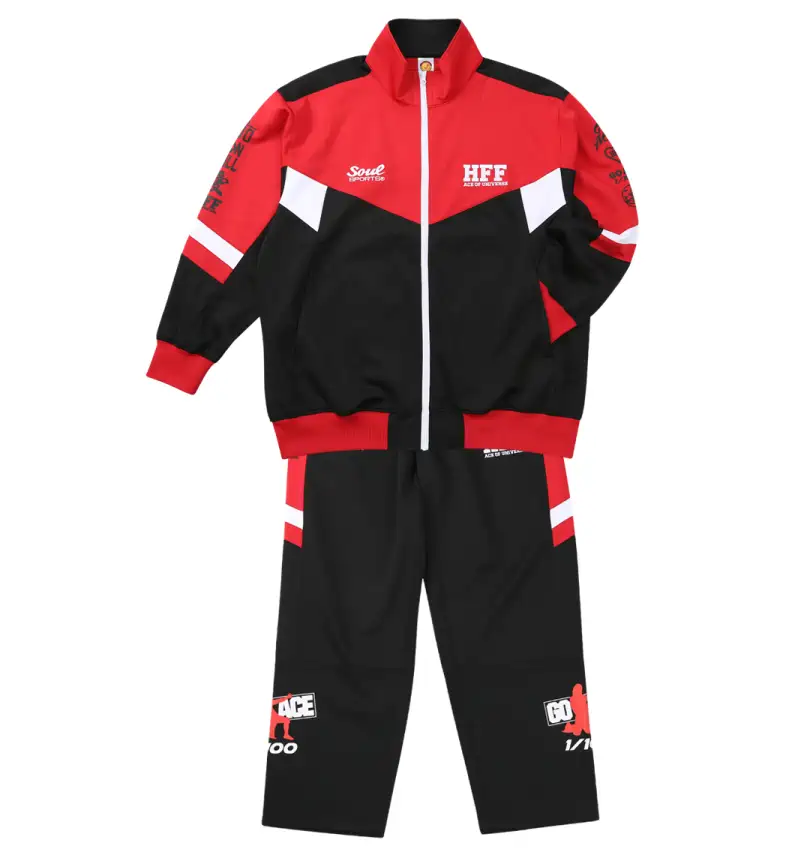 大きいサイズ 棚橋弘至長袖ジャージセット | SOUL SPORTS×新日本