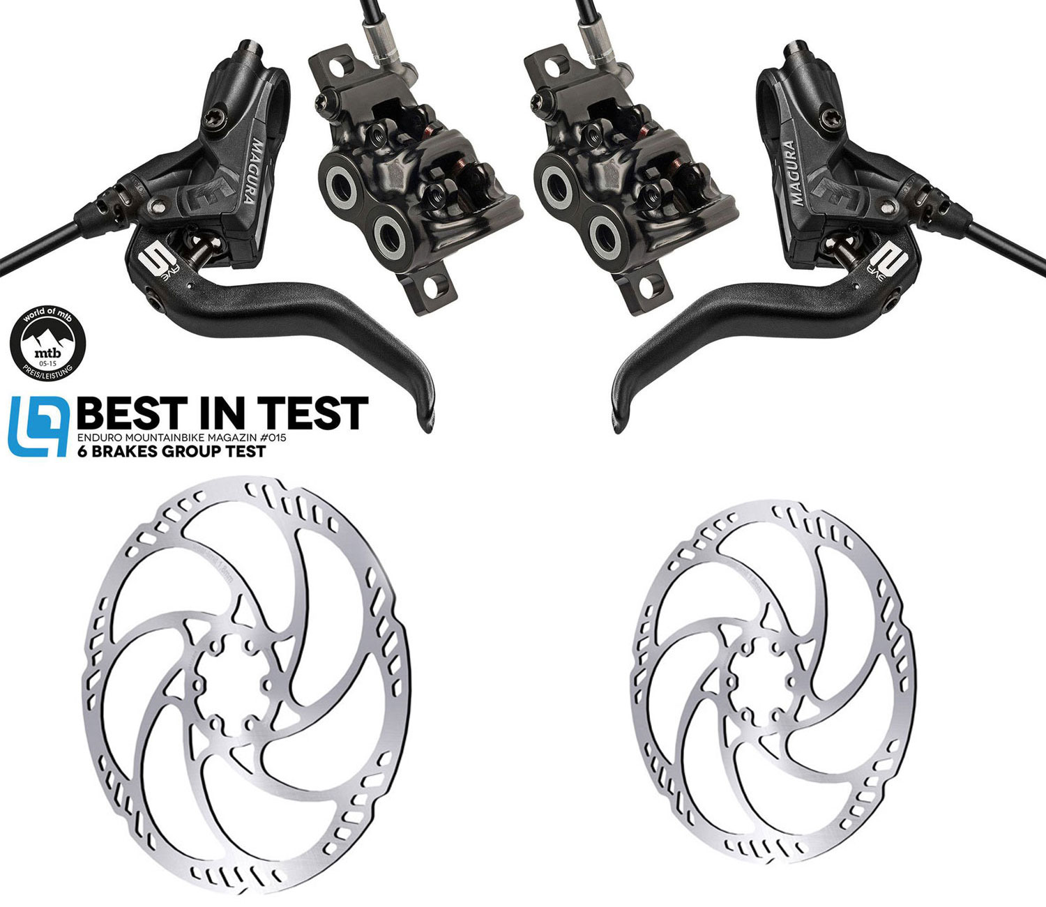 Magura MT4 Disc Brake Set Disc Brake - Sets | Bike-Discount