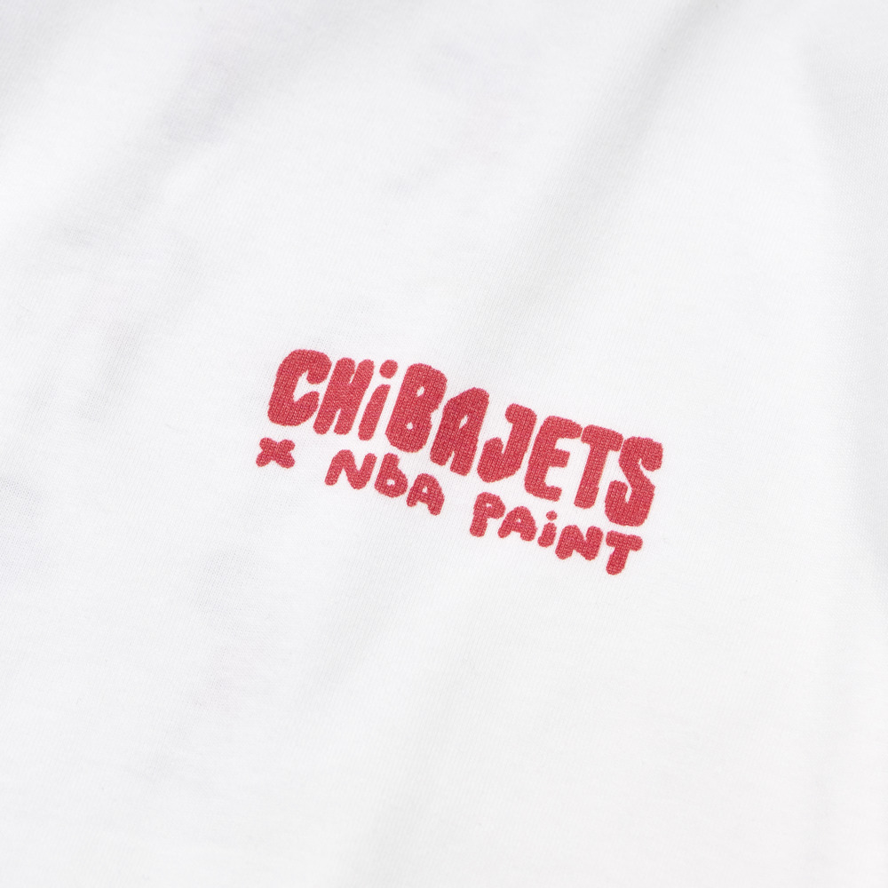 CHIBAJETS×NBA PAINT ビッグシルエットロングTシャツ｜千葉
