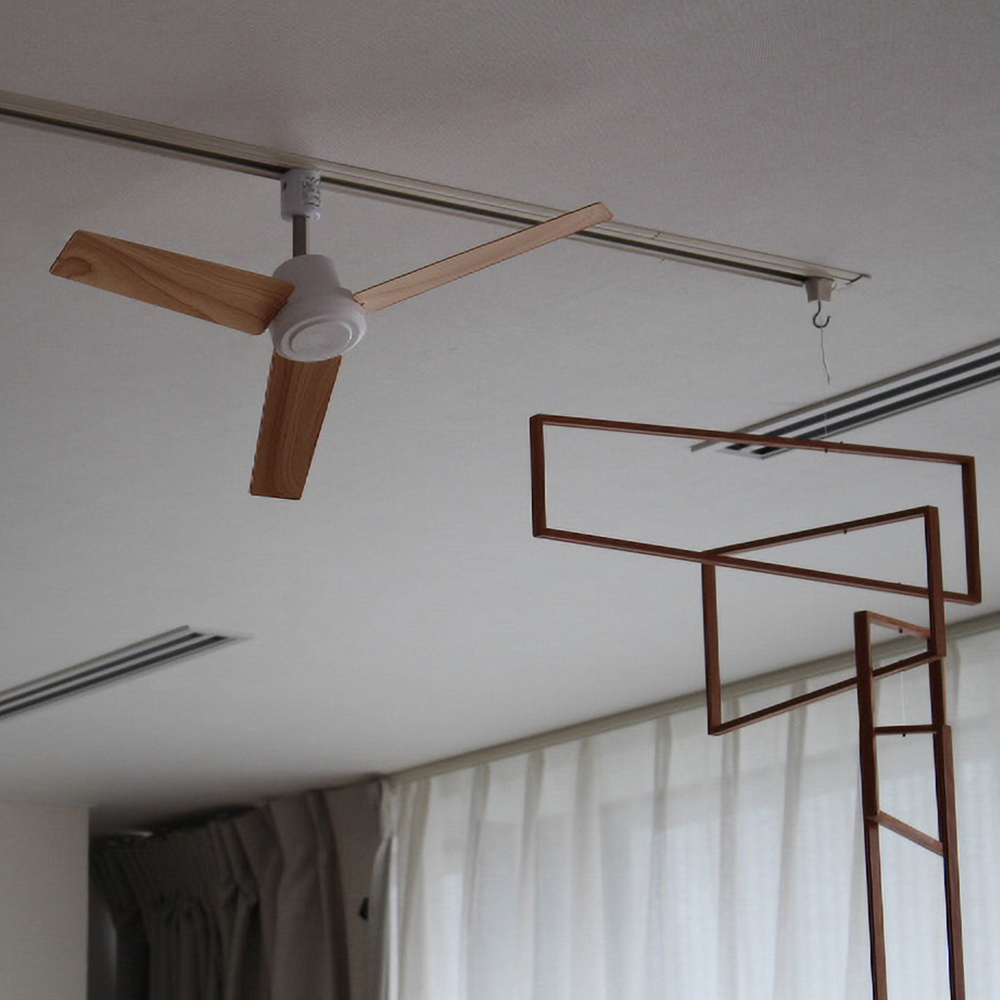 003329 DUCT RAIL FAN DC plus 50 WOOD | BRID